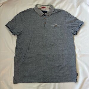 Ted Baker Men's Short Sleeve Cotton Polo Shirt